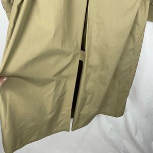 Vintage Dorset Tan Removable Wool Liner Water Resistant Trench Coat - Women’s 14